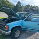 1993 GMC Sierra Pickup Blue 4WD Automatic K1500