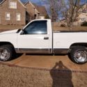 1993 GMC SIERRA SWB REG CAB WHITE