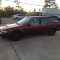 1993 Honda Accord 5dr Wagon LX Automatic 241147 Miles Burgundy Wagon 2.2L 4 CYLI
