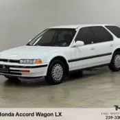 1993 Honda Accord Wagon LX 81188 Miles   2.2L L4 SOHC 16V
