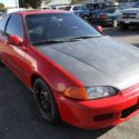 1993 Honda Civic EX Automatic 4 Cylinder NO RESERVE