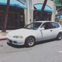 1993 Honda Civic Hatchback B16 Si Motor 5sp.