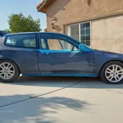 1993 Honda Civic Hatchback Blue Right-Hand Drive Si