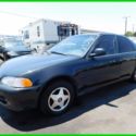 1993 Honda Civic LX 1.5L I4 16V Manual Sedan NO RESERVE