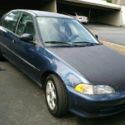 1993 Honda Civic LX 5 Speed Manual  - Clean Title- Pink Slip-   190K Miles