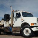 1993 International 4700 Patch Truck Asphalt Paver Emulsion Oil Sprayer Dump Bed