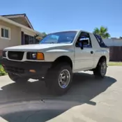 1993 Isuzu Amigo SUV White
