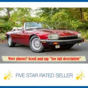 1993 Jaguar XJS Low 74k mi Convertible Spent Life in NV CARFAX WE SHIP!
