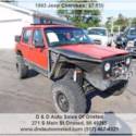 1993 Jeep Cherokee Base 4dr 4WD SUV Manual 5-Speed 4WD I4 2.5L Gasoline