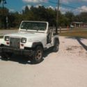 1993 Jeep Wrangler 4X4 2.5 Project Jeep Delivery Available Runs and Drives!