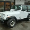 1993 Jeep Wrangler Base 2dr 4WD SUV White Luxury Car Outlet 630-424-8800
