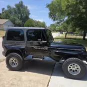 1993 Jeep Wrangler Black RENEGADE