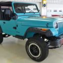 1993 Jeep Wrangler S 197267 Miles Turquoise SUV I4 2.5L Manual 5-Speed