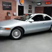 1993 Lincoln Mark VIII Base 2dr Coupe 46069 Miles Opal Grey Pearlescent Coupe 4.