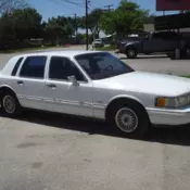 1993 Lincoln Town Car – Fully Drivable – 100% Rust-free! – One Owner!  Low miles