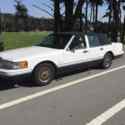 1993 Lincoln Town Car Sedan White RWD Automatic Special Edition Canvas Roof