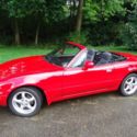 1993 MAZDA MIATA MX5 MX-5 RED CONVERTIBLE CLASSIC LOW MILES! EXCELLENT CONDITION