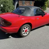 1993 Mazda Mx-5 Miata Convertible Red
