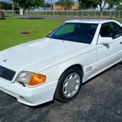 1993 MERCEDES 500 SL CONVERTIBLE 5.0L V8 87000 MILES CLEAN CARFAX FLORIDA CAR