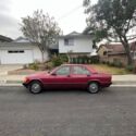 1993 Mercedes-Benz 190E Sedan Red RWD Automatic E 2.6