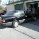 1993 MERCEDES BENZ 300E 2.8 M104 24 VALVE GOOD SHAPE NEEDS TLC BLACK BEAUTY
