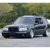 1993 Mercedes-Benz 300TE Wagon, Black with 76,755 Miles available now!