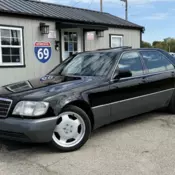 1993 Mercedes-Benz 400SEL Sedan Black SEL