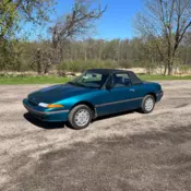 1993 Mercury Capri Convertible *LOW MILES*-T1310736