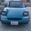 1993 Mercury Capri Coupe Blue FWD Automatic