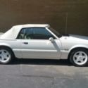 1993 Mustang 5.0 LX Convertible Triple white leather 5 Speed Limited edition 76k