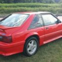 1993 Mustang Gt Vibrant Red w/ Black Interior
