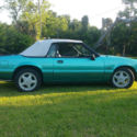 1993 Mustang LX 5.0 V8 Convertible Bone Stock Rare Calypso Green