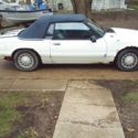 1993 Mustang LX Convertible for parts or rebuild. NO RESERVE.