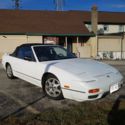 1993 Nissan 240SX LE Convertible 178500 k Miles Pearl White California car