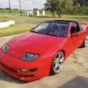 1993 Nissan 300ZX Convertible Red RWD Manual