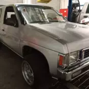 1993 Nissan Hardbody Truck oldschool lowrider hydraulic mini truck cruising