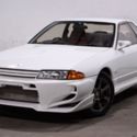 1993 Nissan Skyline 75,025 Miles White coupe RB26 5 speed Manual  RHD JDM