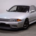 1993 Nissan Skyline 77,089 Miles Silver coupe RB26 5 speed Manual  RHD JDM