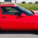 1993 RED CORVETTE 40th Anniversary EDITION Chevrolet Automatic Coupe