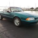 1993 Reef Blue Mustang  LX 5.0 Convertible  28K Carfax Certified Buyback miles
