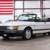 1993 Saab 900 Turbo 212317 Miles White Convertible 2.0L 4Cyl Turbo