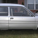 1993 Subaru  Justy  3 cyl.  stick Runs GREAT  DRIVES GREAT  needs some work