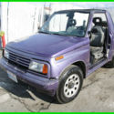 1993 Suzuki Sidekick 4X4 Manual 4 Cylinder NO RESERVE