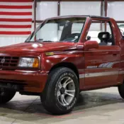 1993 Suzuki Sidekick JX 129509 Miles Crimson Coupe 1.6L I4 3-Speed