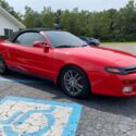 1993 Toyota Celica Convertible Red FWD Automatic GT