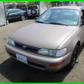 1993 Toyota Corolla 4 Cylinder 1.6L NO RESERVE