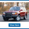 1993 Toyota Land Cruiser 4WD 4x4 SERVICED Brush Guard CARFAX Fj80 3rd Row!