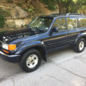 1993 Toyota Land Cruiser Base AWD 4dr SUV 198,777 Miles blue SUV 4.5L I6 Natural
