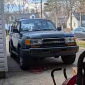 1993 Toyota Land Cruiser Green DJ81