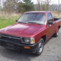 1993 toyota pick up,salt free,22re,5speed,runs n drives great